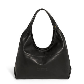 American Leather Co. Terry Black Hobo - Boscov's