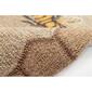 Liora Manne Frontporch Honeycomb Bee Rectangular Area Rug - image 3
