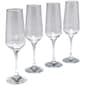 Home Essentials Red Series 6.6oz. Stem Flute Set of 4 - image 1