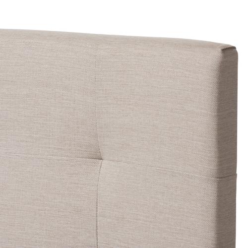 Baxton Studio Brookfield Fabric Twin Size Bed