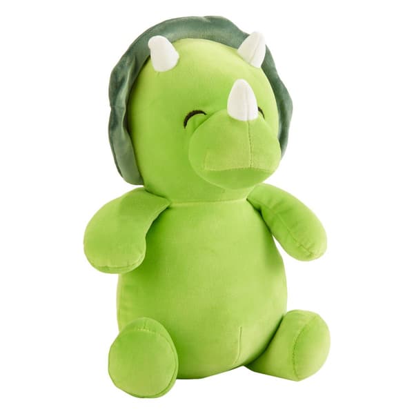 Linzy Toys Smoochy Pals Green Dinosaur - image 