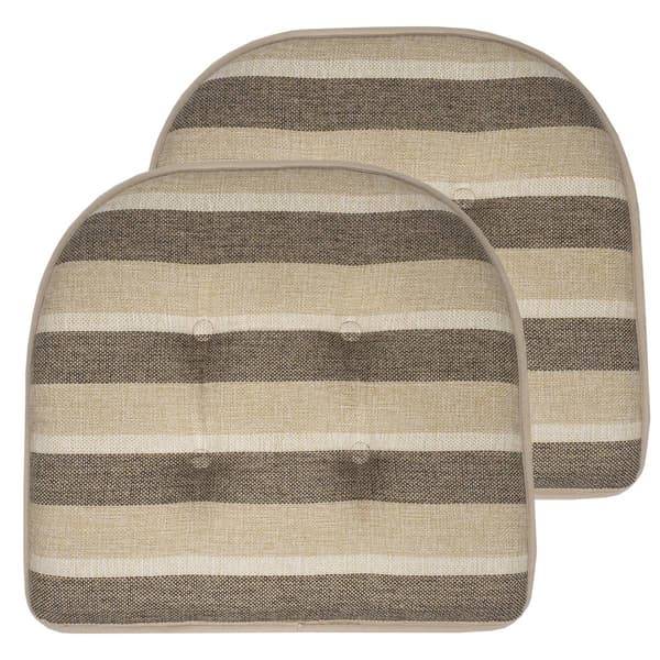 Sweet Home Collection Bradford U-Shaped Memory Foam Chair Cushion - image 