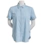 Womens Nautica Jeans Short Sleeve Stripe Casual Button Down - image 1
