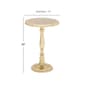 9th & Pike&#174; Aluminum Traditional Pedestal Table - image 4