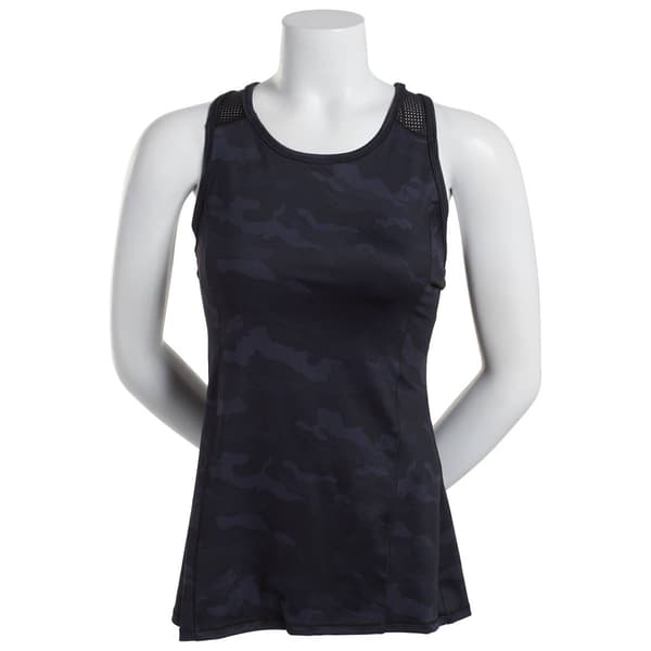 Womens RBX Camo Mesh Detail Tank Top
