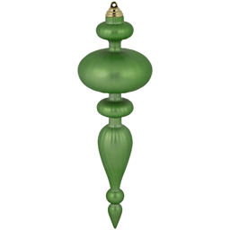Northlight 4ct. Green 2-Finish Christmas Shatterproof Ornaments