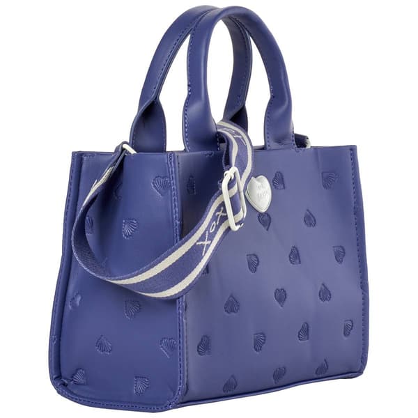 Betsey Johnson Olive Embossed Satchel