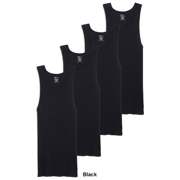 Mens Jockey&#174; 4pk. Cotton Athletic Tank Tops