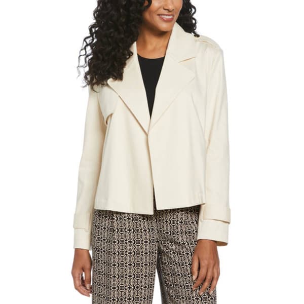 Womens ELLA Rafaella&#40;R&#41; Crop Trench Jacket - image 