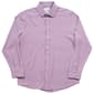 Mens Bill Blass Slim Fit Solid Long Sleeve Dress Shirt - Violet - image 2
