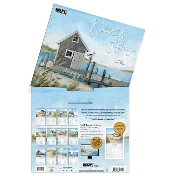 Lang&#174; 2026 Coastal Shores Wall Calendar