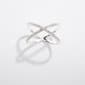 Ashley Cooper(tm) Silver Crystal Pave Open Band Ring - image 1