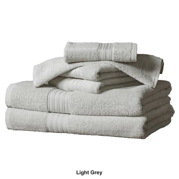 FreshFolds Cooper 6pc. Soft Cotton Classic Towel Collection