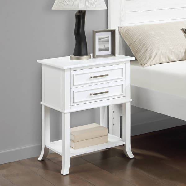 Convenience Concepts Sydney 2 Drawer End Table