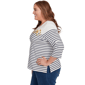 Plus Size Alfred Dunner Classics Stripe Sunflower Blouse - image 4