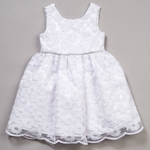 Girls (4-6x) Bonnie Jean Sequin Lace Ballerina Dress