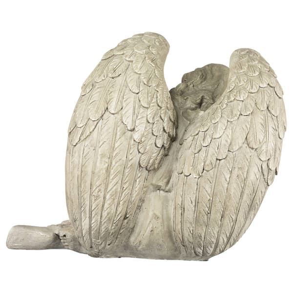 Northlight Seasonal 17in. Graceful Sitting Angel Garden Statue