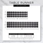 DII&#174; Design Imports Buffalo Check Table Runner - image 5