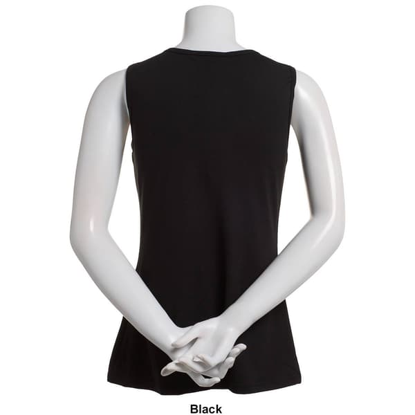 Womens Runway Ready Solid Milky Tank Top