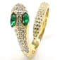 Ashley Cooper(tm) Gold Crystal Snake Wrap Ring - image 1