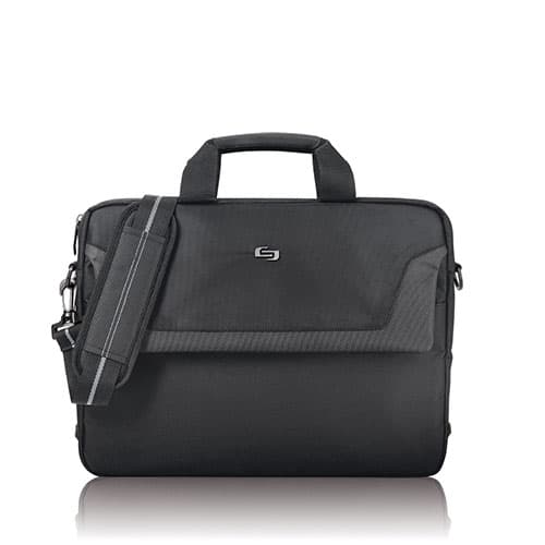 Solo Pro Slim Briefcase - Black