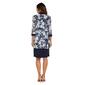 Womens R&M Richards 2pc. Floral Jacket Dress - Navy - image 2