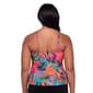 Womens TrimShaper Amazonian Palms Ronnie Tankini Swim Top - image 2