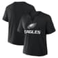 Womens Fanatics NFL Philadelphia Eagles Home Logo V Notch Tee - image 4