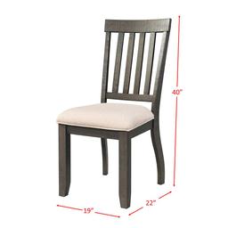 Elements Stone Stone Side Chair Set