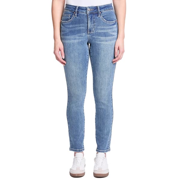 Womens Royalty Premium Straight High Rise Classic Skinny Jeans - image 