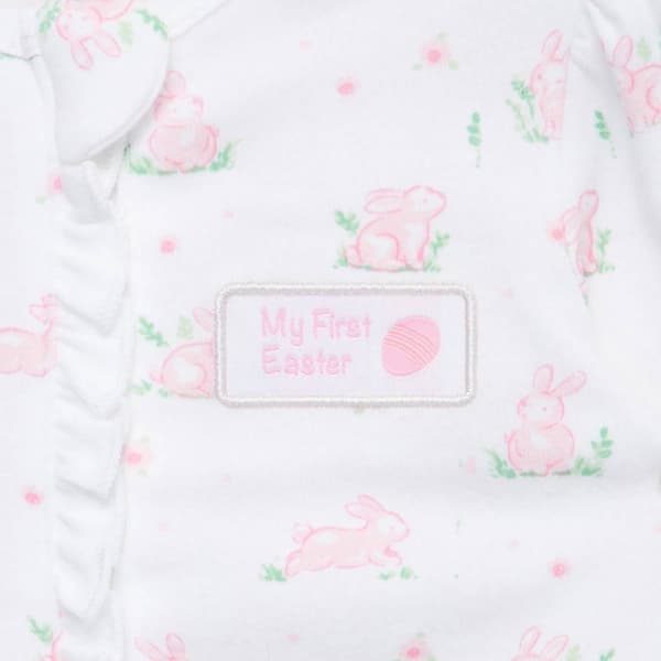 Baby Girl &#40;NB-9M&#41; Little Me&#174; 1st Easter Bunny Sleeper with Hat