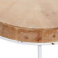 9th & Pike&#174; Natural Wood And Iron Modern Coffee Table - image 3