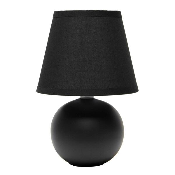 Creekwood Home Nauru 8.6in. Ceramic Orb Base Table Lamp - image 