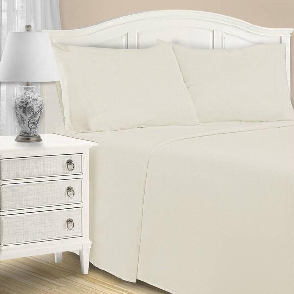 Superior 4pc. 1200 Thread Count Solid Deep Pocket Bed Sheet Set - image 