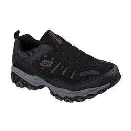 Mens Skechers After Burn Athletic Sneakers - Extra Wide