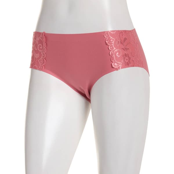 Womens Laura Ashley(R) Single Laser Hipster Lace Panties - LS4733W - image 