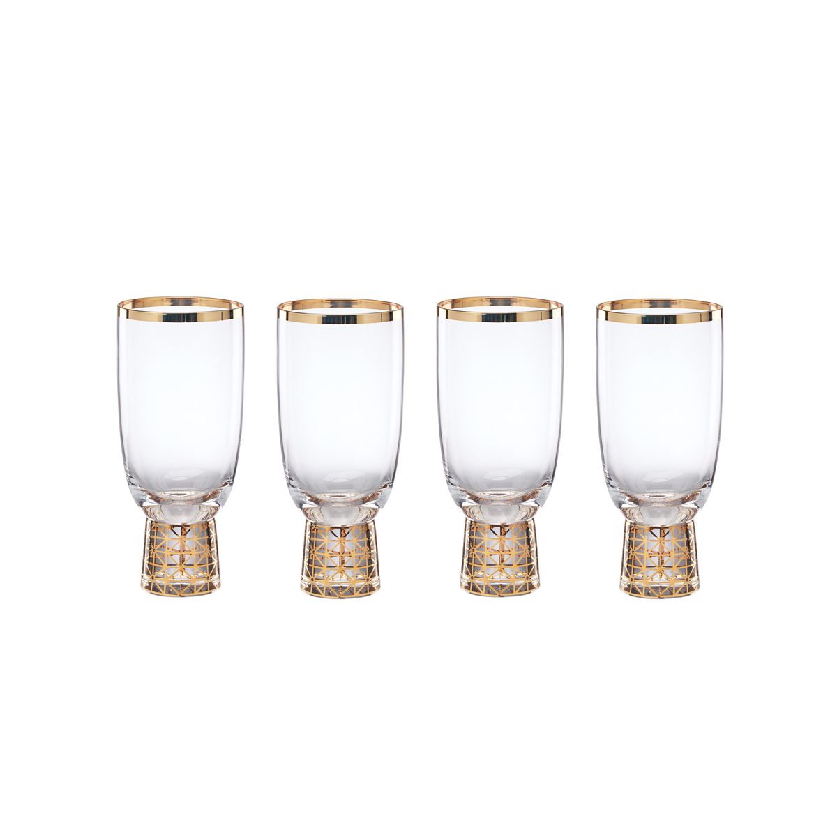 Lenox(R) Tuscany Classics Gold Frost All-Purpose Glasses - Set Of 4