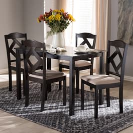 Baxton Studio Ruth 5pc. Dining Set