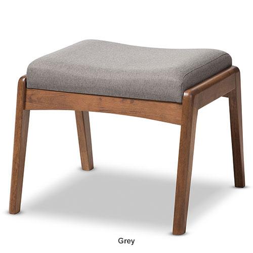 Baxton Studio Roxy Upholstered Ottoman