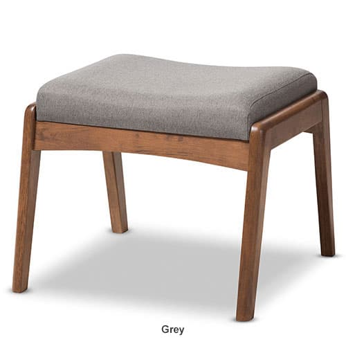 Baxton Studio Roxy Upholstered Ottoman