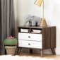 South Shore Yodi Natural Walnut 2-Drawer Nightstand - image 2
