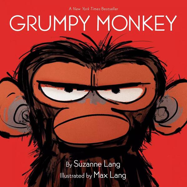 Grumpy Monkey Board Book - image 