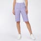 Womens Napa Valley Ditsy Floral Button Loop Bermuda Shorts - image 1