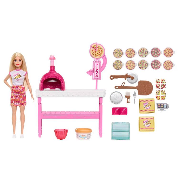 Barbie(R) Pizza Shop Playset With Blonde Doll