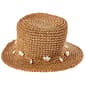 Womens Steve Madden Pearl Straw Bucket Hat - image 2
