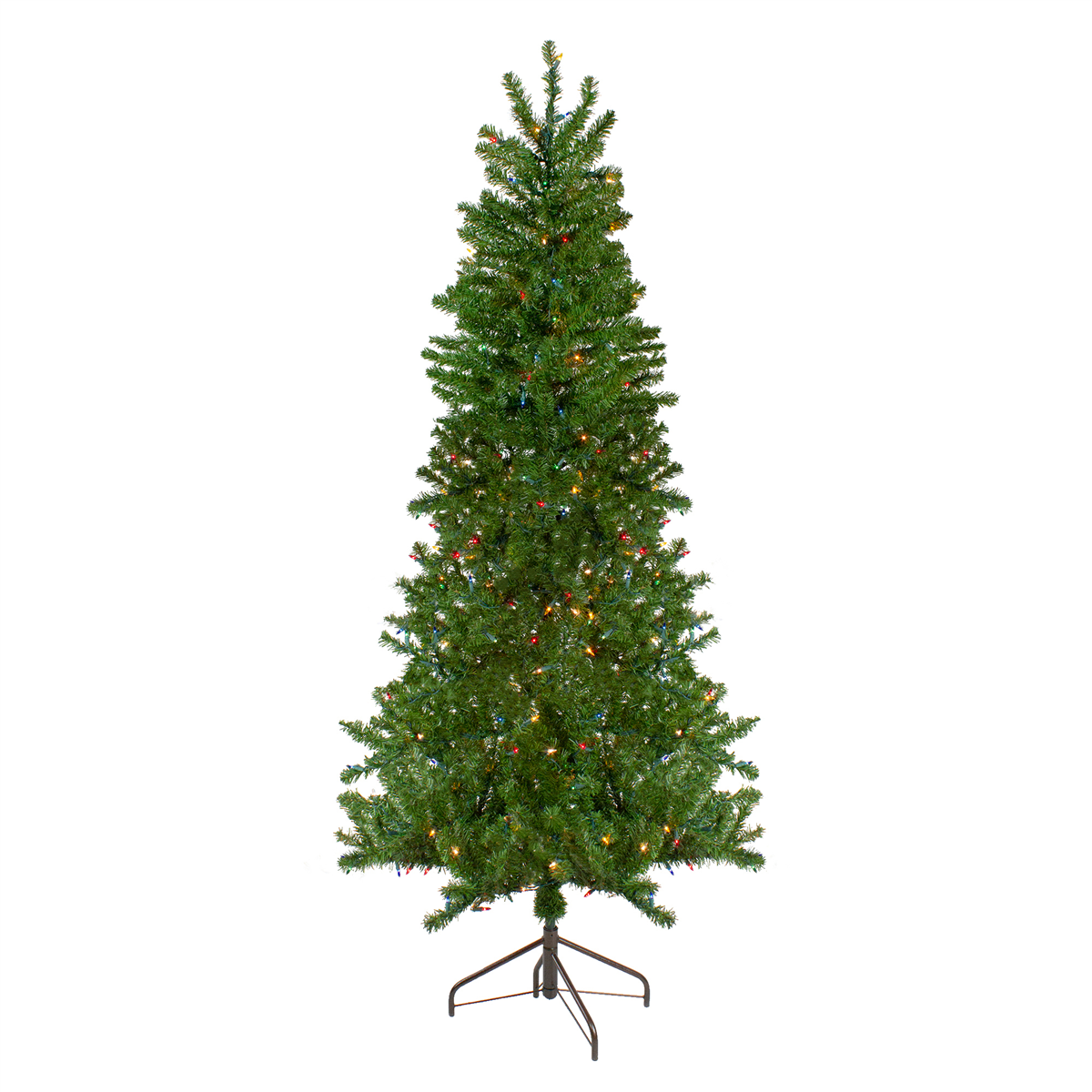Northlight 6.5ft. Pre-Lit Canadian Pine Slim Christmas Wall Tree