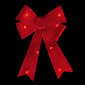 Northlight Seasonal LED Color Changing Red Sequin Bow Décor - image 3