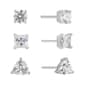 Sunstone 3pc. Sterling Silver Multi-Shape Stud Earring Set - image 1