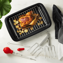 BergHOFF Leo Graphite 9pc. Ceramic Nonstick Cookware & Baster Set
