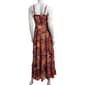 Juniors Angie Floral Gauze Twist Front Tier Maxi Slip Dress - image 3